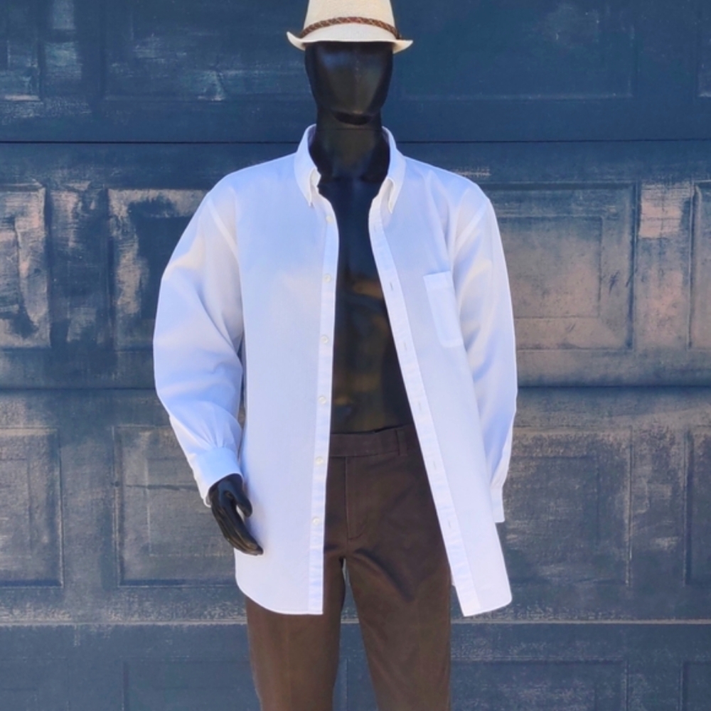 Brooks Brothers REGENT Fit Seersucker White L/S ,* Shirt